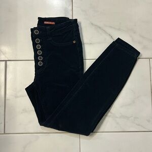 Anthropologie Pilcro Navy Blue Corduroy Pants